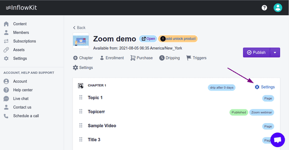 How to edit a chapter
