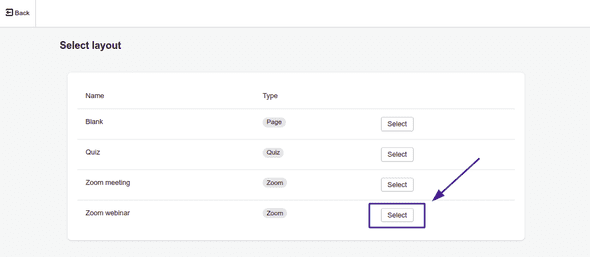 Screenshot showing meeting details