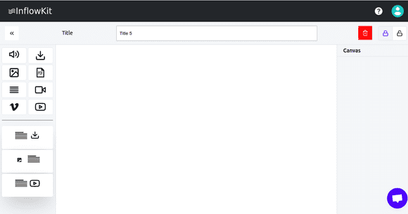 Screenshot showing course settings