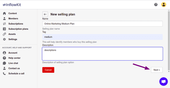 Screenshot showing wizard