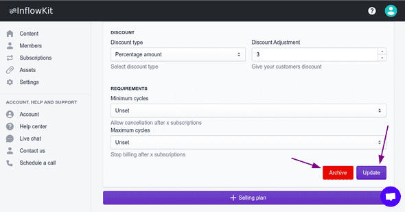 Screenshot select content