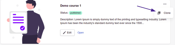 Screenshot navigation button