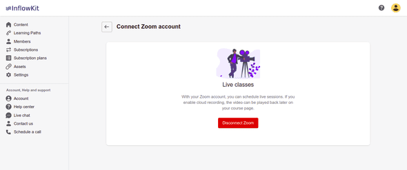 Screenshot showing select user